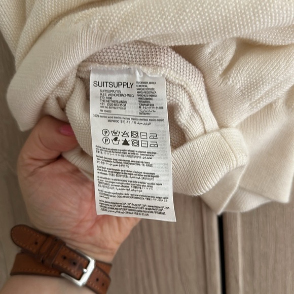 Men’s Suit Supply Merino Wool Sweater - Picture 5 of 5